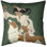 Auguste Roubille Reversible Throw Pillow