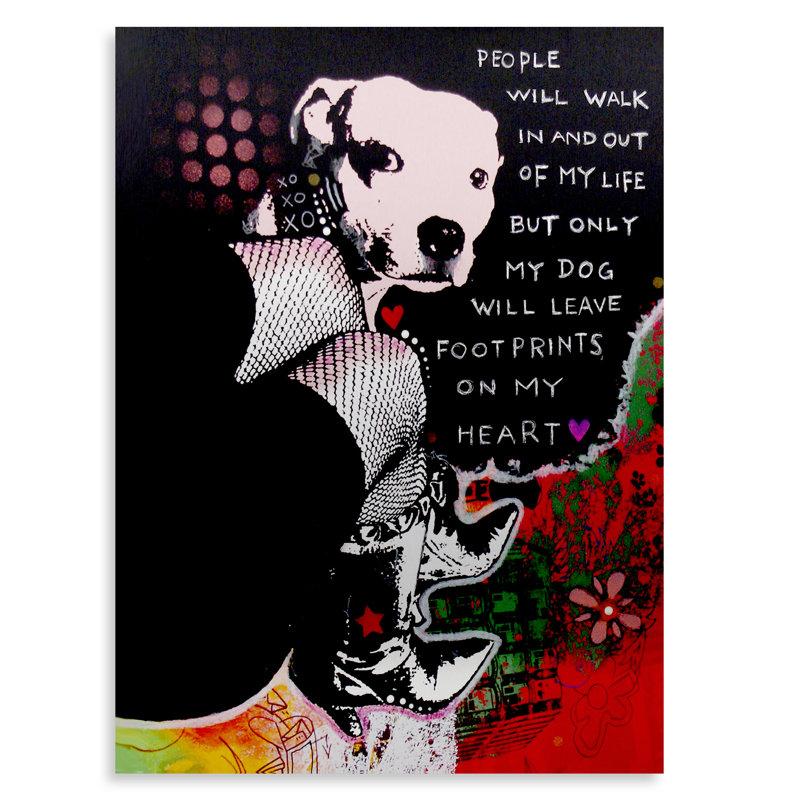 «Girl Best Friend» par Kuhnhenn, impression, H 22 po x l 16 po x P 1 po, Pas de tapis, Sans cadre
