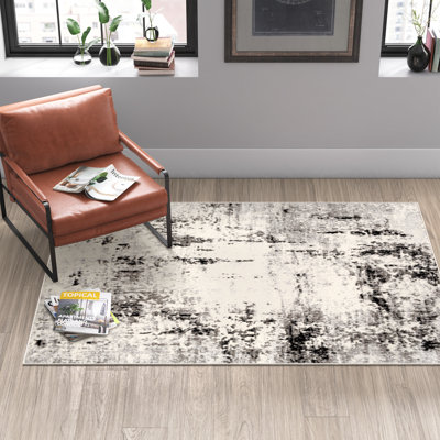 Ceslie Gray/Charcoal Area Rug