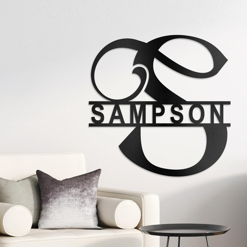 Wall Decor on Metal, Black, 16" H x 16" W x 0.05" D, Yes