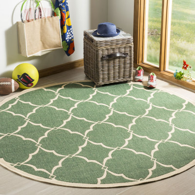 Huth Performance Geometric Indoor/Outdoor Area Rug