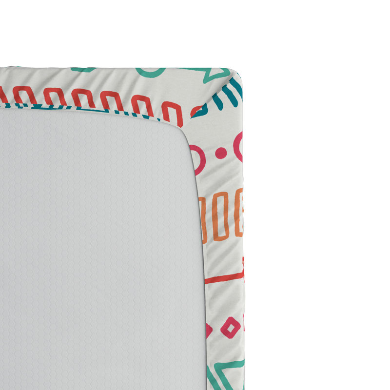 Drap-housse géométrique arrow, Drap-housse simple TG