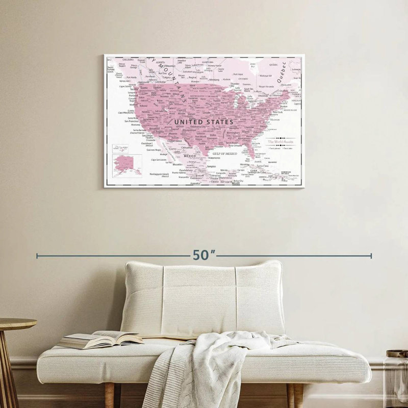 Bébé rose avec punaise Amrico, H 24 po x l 36 po