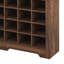 Console de rangement moderne à 24 compartiments pour chaussures - armoire à chaussures élégante avec base incurvée-1798800206