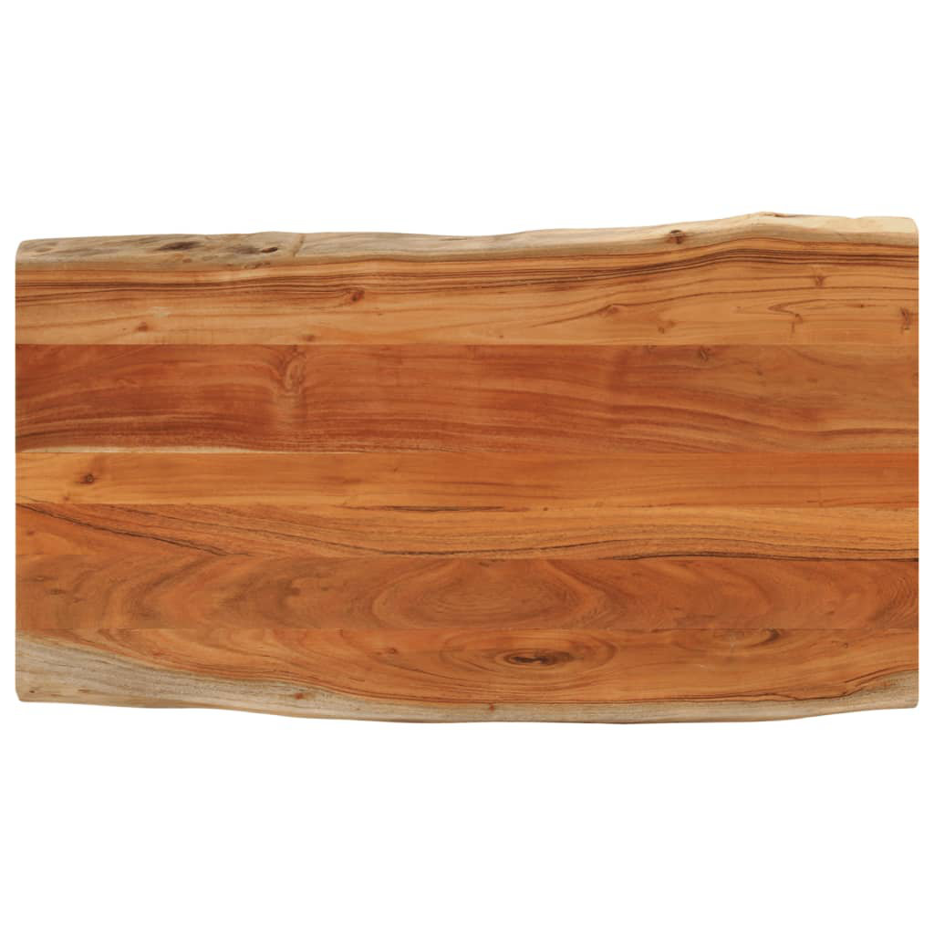 Vidaxl Table Top 70X60X3.8 Cm Rectangular Solid Wood Acacia