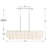 Quinzio 14 - Light Dimmable Linear Chandelier-94079144