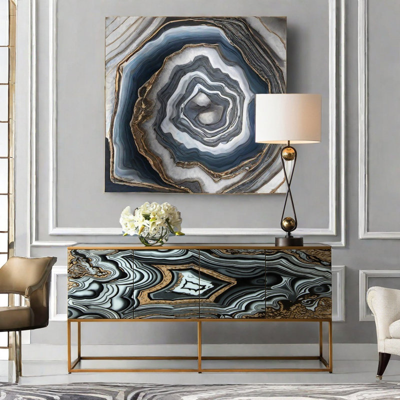 Armoire d'appoint en acier inoxydable