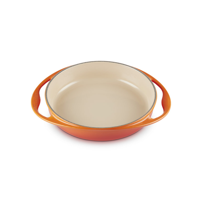 Le Creuset Cast Iron Round Tatin Dish 25cm Volcanic