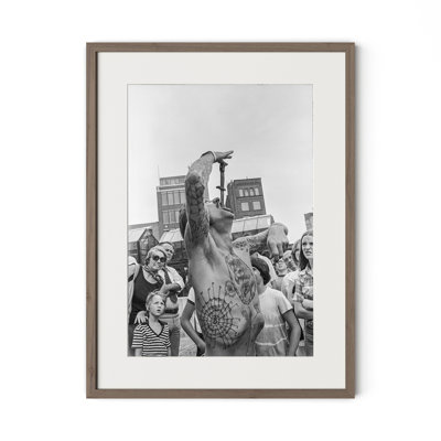 Captain Don Leslie Print by Barbara Alper