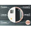Huldar Glass Flat Wall Mirror