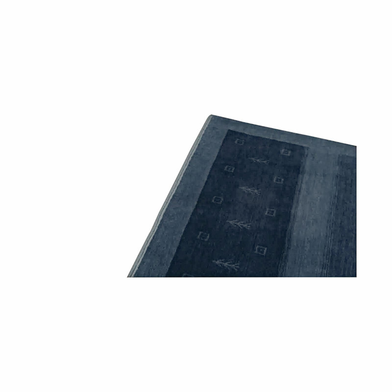 Gabbeh Wool Striped Area Rug, Rectangle 10' x 14'