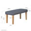 Nolhan Polyester Upholstered Bench