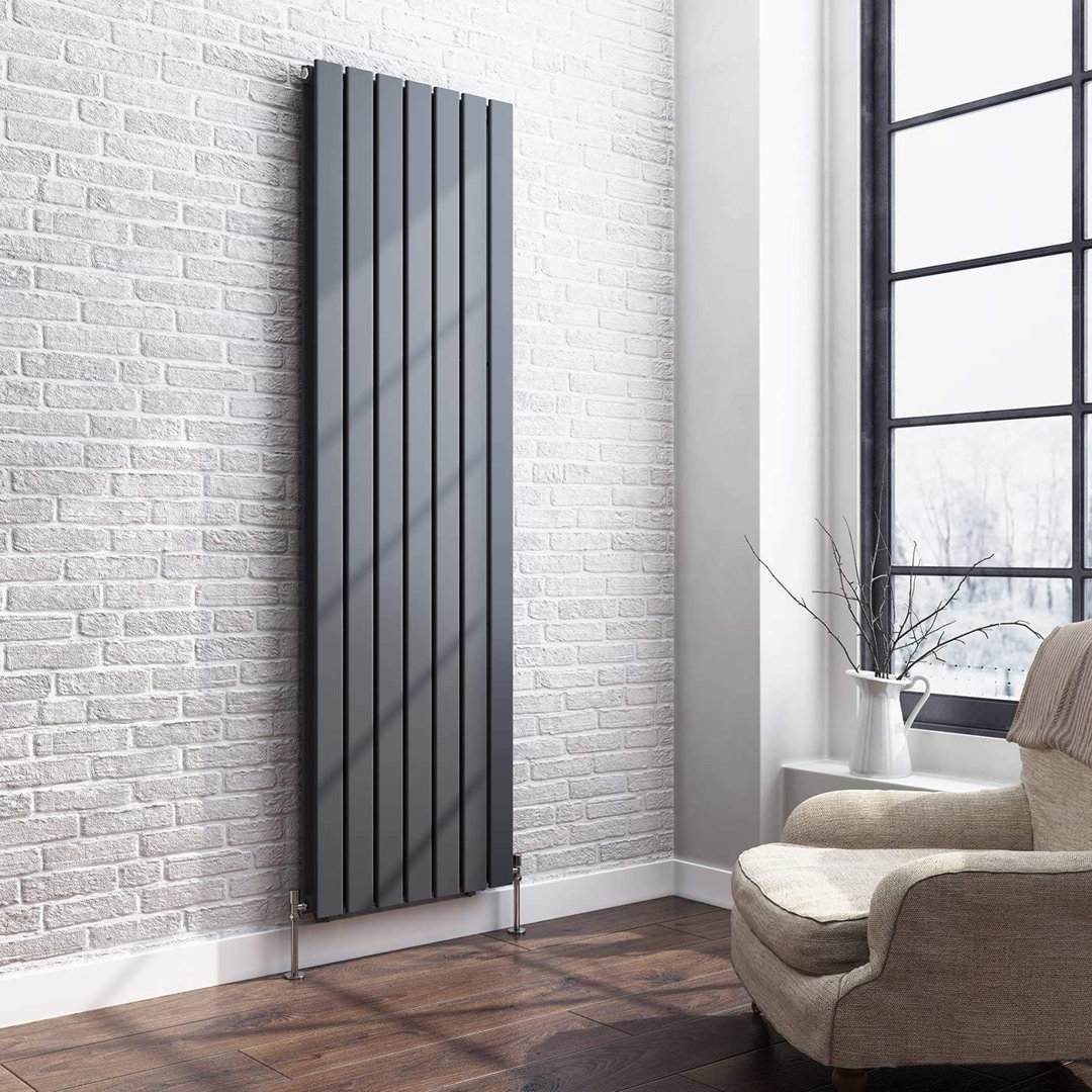 iBathUK Belgravia Vertical Double Slim Flat Panel Radiator