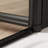Pivot Swing Single Glass Panel Shower Door 34 In.W X 72 In.H,Adjustable 33.5-35 Inch Frameless Shower Door With 1/4 Inch Clear Tempered Glass,Matte Black Hardwares