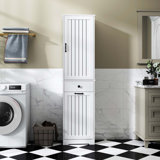 Laundry Cabinet ,With 1 Storage Cabinet And 1 Drawer