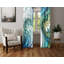 Paire de rideaux semi-transparents en polyester Gladyce-504228058