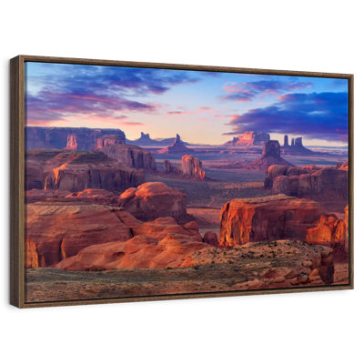 Hunts Mesa Monument Valley Sunset