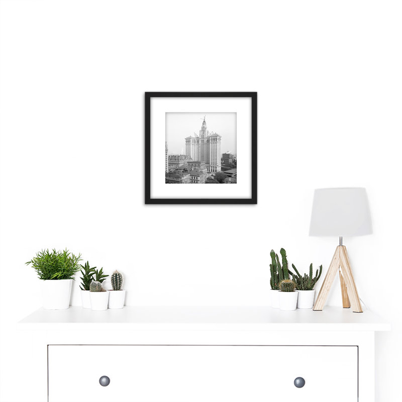 New York Municipal Building Vintage Photo - Single Picture Frame Print
