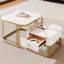 Anyrie Frame Coffee Table with Storage