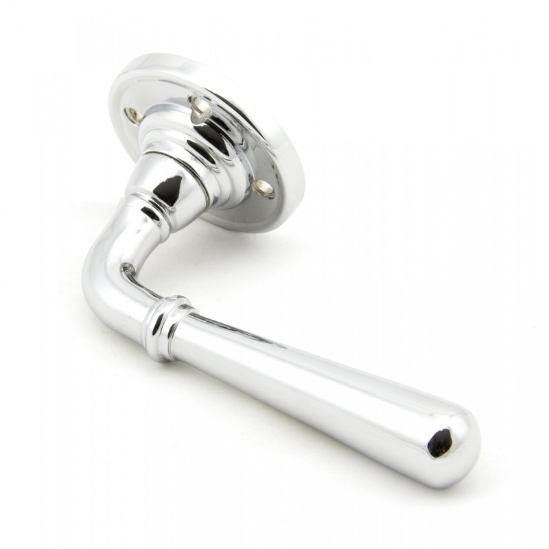 Newbury Dummy Door Handle Kit, Polished Chrome