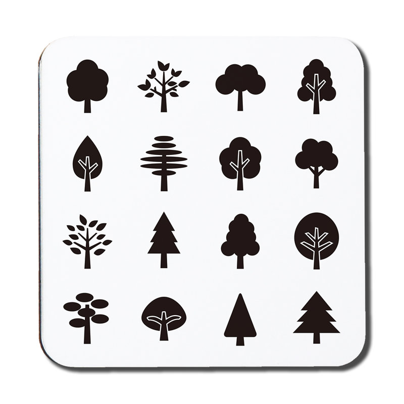 Duffina Square 6 Piece Coaster Set