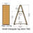 Triangular 3 Ft. x 1 Ft. Wood Log Store