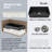 Fireclay Farmhouse Kitchen Sink Apron Front Big Black Farm Sink Single Bowl with Grid & Basket Strainer-91583891