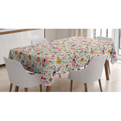 Tischdecke, Bunte Natur Ethnische, Mexikaner, Mehrfarbig