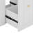 20 Inch White Floating Small Bathroom Vanity, Wall Mounted Cabinet With Sink