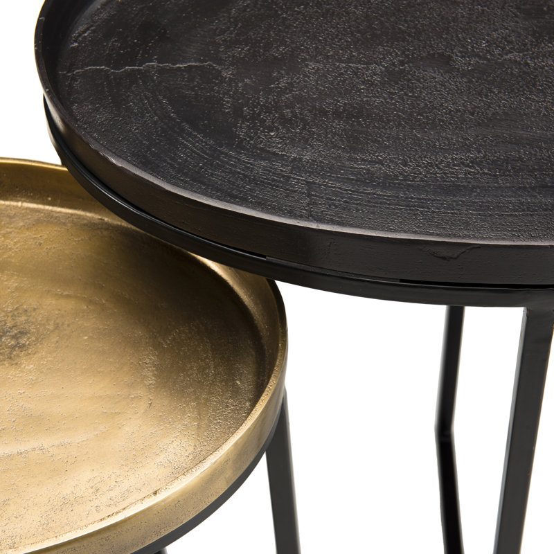 Braeden Tray Top Cross Legs Nesting Tables