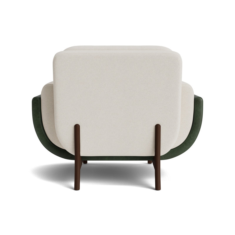 Regatta Chair, Performance Boucle - Cream/Bedford - Evergreen, Sienna