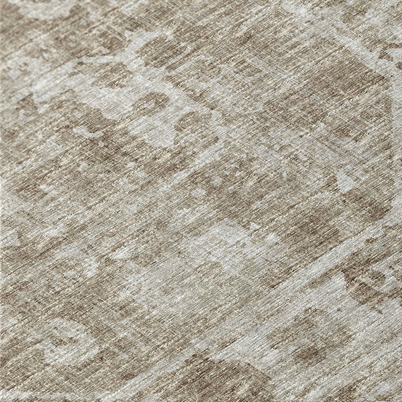 Fenwick Washable Oriental Indoor / Outdoor Rug, Rectangle 8' x 10'