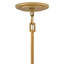 Simone 8 - Light Steel Dimmable Drum Chandelier