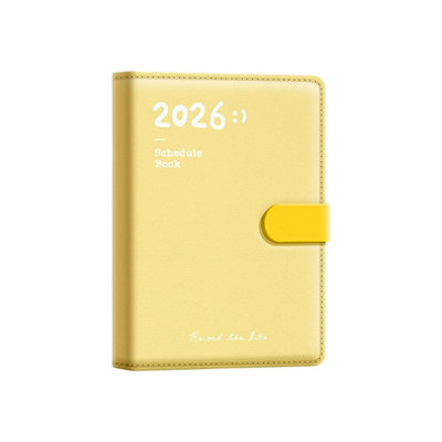 Paper Notebook 2026 Planner Thick Notebook Magnetic Closure Student Daily Planner Weekly Planner A5 Notebook