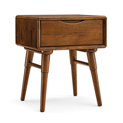 Kymira Solid Wood Nightstand by George Oliver