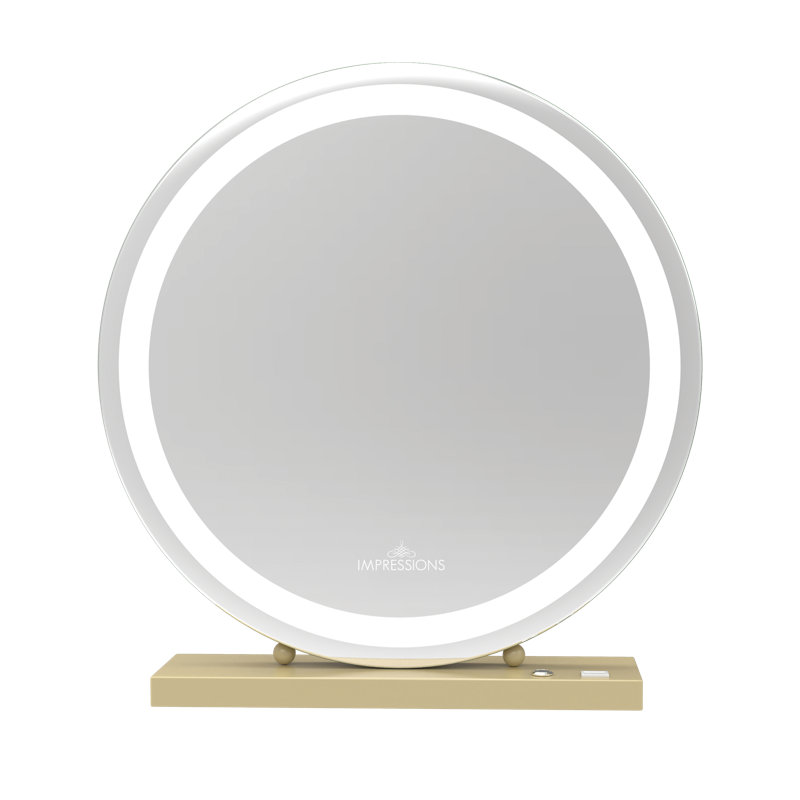 Miroir de maquillage Hollywood Venus avec ampoules DEL