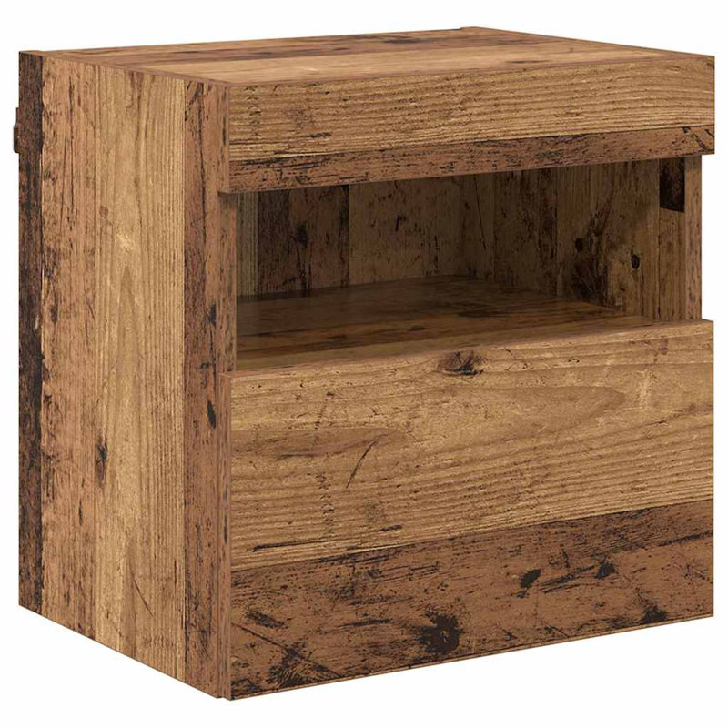 Unfinished TV Stand for TVs up to 24", Old Wood