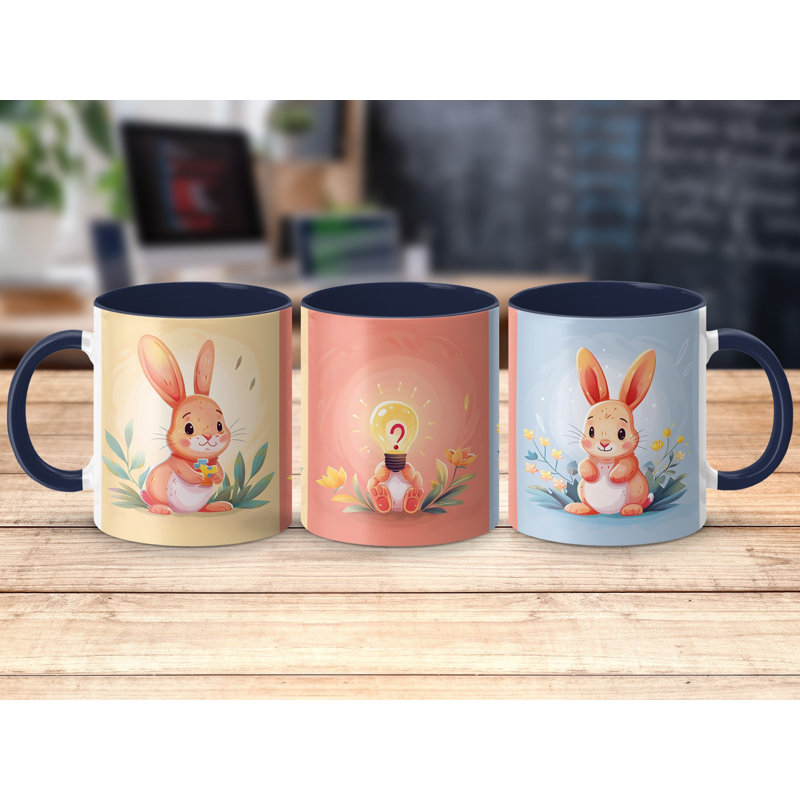 Ceramic Coffee Mug, Navy