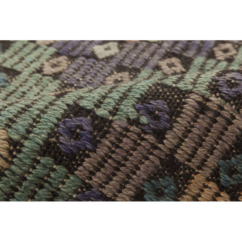 Vintage One-of-a-Kind Rectangle 6'5" X 11'3" Area Rug