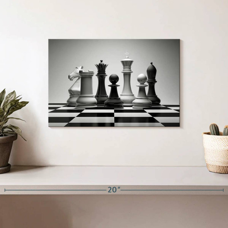 Senne Virtual Chess, 8" H x 12" W