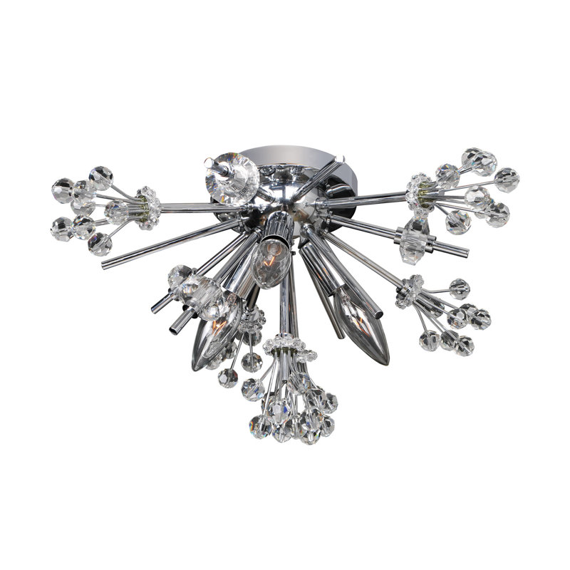 Constellation 3 LT Chrome/Clear Wall Sconce Allegri