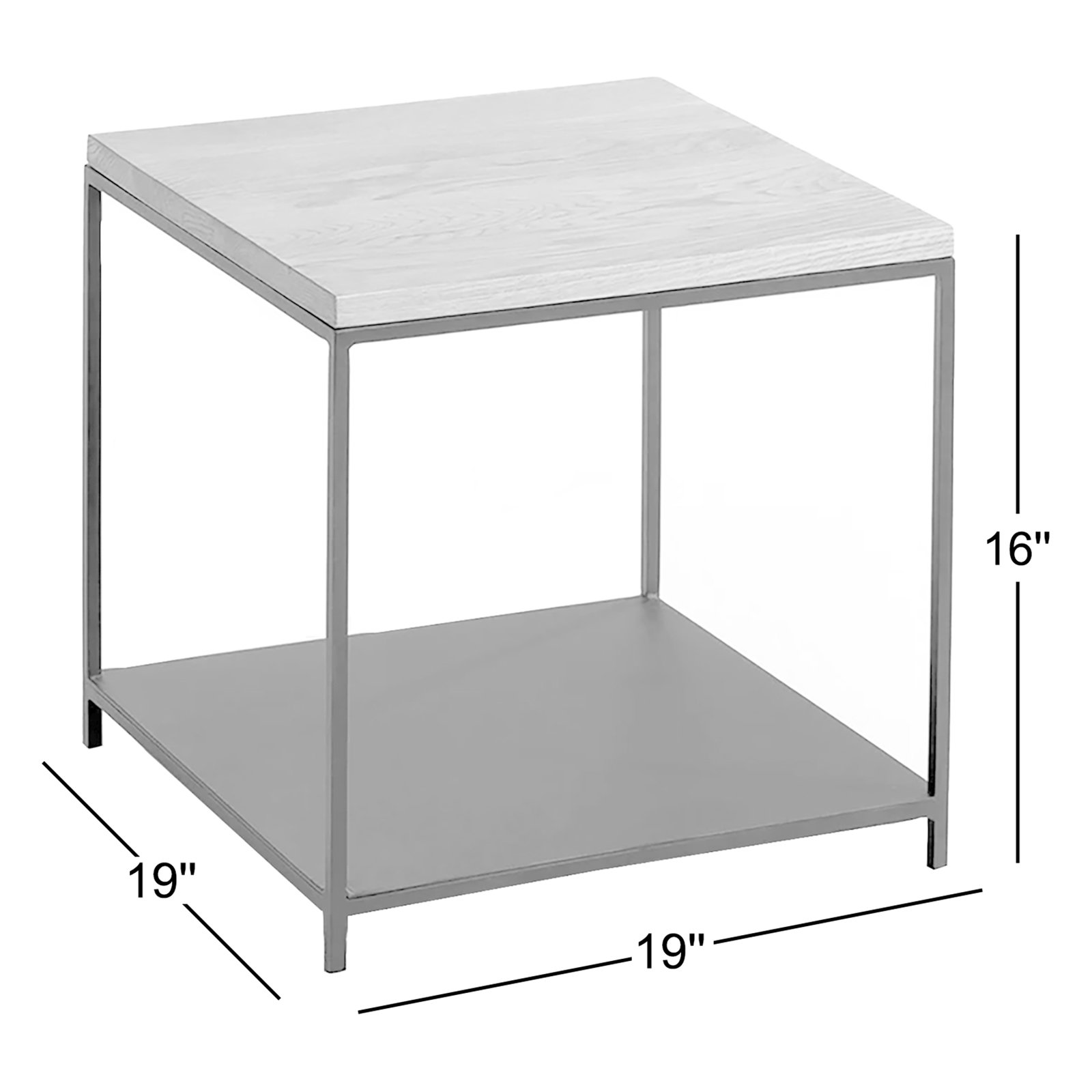 Mayely 19" End Table