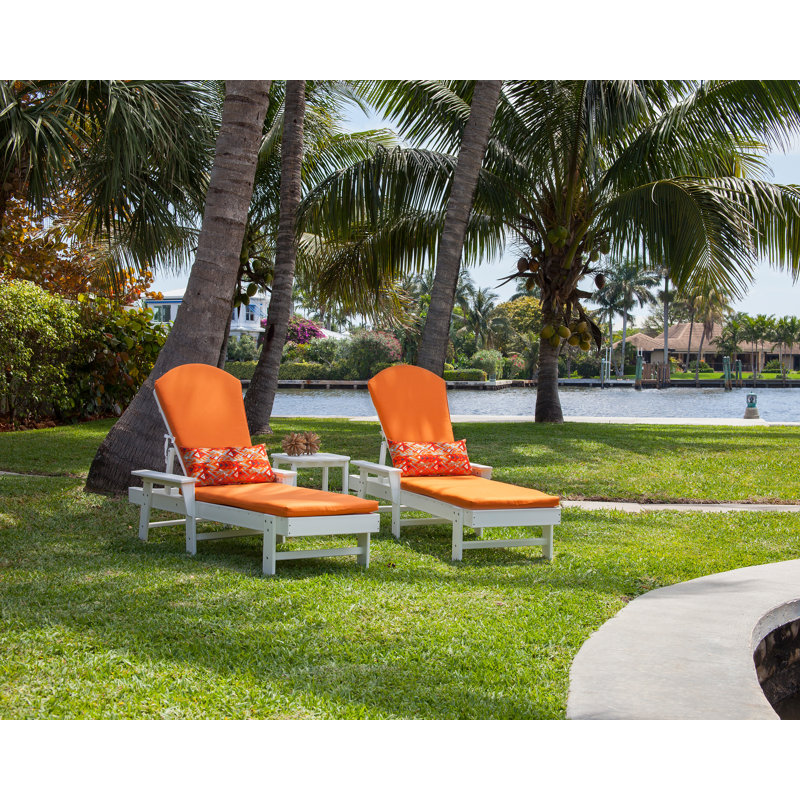 POLYWOOD South Beach Chaise, White