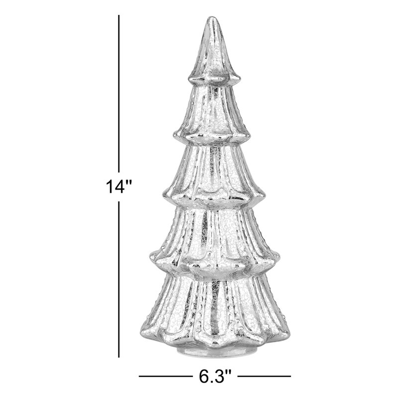 Tabletop Tree, Silver