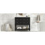Ensemble de meuble-lavabo avec évier encastré Dancy, ensemble de meuble-lavabo autoportant avec 4 tiroirs Dancy-25435501