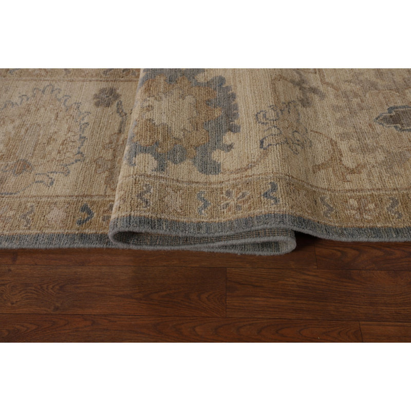 Tapis turc gris Oushak 9x12