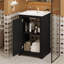 Meuble-lavabo de 20 pouces avec lavabo en céramique-1073733329