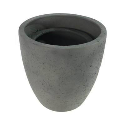Pot de fleurs en fibre de pierre