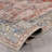 Labarbera Oriental Machine Washable Red/Blue Non-Slip Backing Area Rug-1454192285