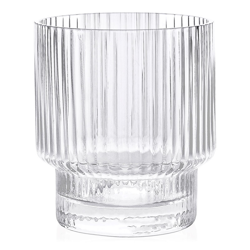 Hadley 11,5 oz. Ensemble de verres à whisky en cristal, Clair